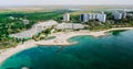 Aerial Drone View Of Neptun-Olimp Resort At The Black Sea Royalty Free Stock Photo