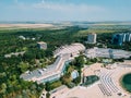 Aerial Drone View Of Neptun-Olimp Resort On The Black Sea In Romania