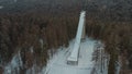 Old ski jumping hill in Cortina Ampezzo