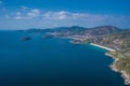 Aerial view of tropical Kata Noi Beach area in Phuket Royalty Free Stock Photo