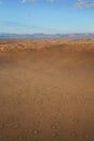 Aerial landscape of dunes and surrounding Sossusvlei Namibia. Royalty Free Stock Photo