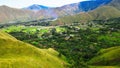 Aerial footage unveiled the breathtaking vistas of the scenic hills, adorned with a small village that harmoniously merged with