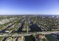 Aerial Fort Lauderdale, Florida Royalty Free Stock Photo