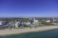 Aerial Fort Lauderdale, Florida Royalty Free Stock Photo