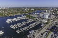 Aerial Fort Lauderdale, Florida Royalty Free Stock Photo