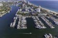 Aerial Fort Lauderdale, Florida Royalty Free Stock Photo