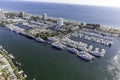 Aerial Fort Lauderdale, Florida Royalty Free Stock Photo