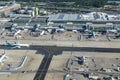 Aerial of Frankfurt International Airport