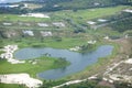 Aerial Golf Course Development Royalty Free Stock Photo