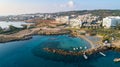 Aerial Green bay, Protaras, Cyprus Royalty Free Stock Photo