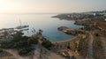 Aerial Green bay, Protaras, Cyprus Royalty Free Stock Photo