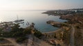 Aerial Green bay, Protaras, Cyprus Royalty Free Stock Photo