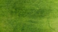 Aerial. Green grass texture background. Top view from drone Royalty Free Stock Photo