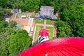 A view from atop of the Lighthouse in St. Augustine, Florida USA Royalty Free Stock Photo