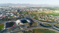 Aerial GSP stadium, Nicosia Royalty Free Stock Photo