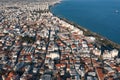 Aerial high angle view of Limassol Old Town. Cyprus