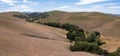 Aerial of Hills and Valley in Livermore, California Royalty Free Stock Photo