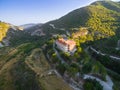 Aerial Holy Monastery of Panayia Amasgous, Monagri, Limassol