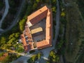 Aerial Holy Monastery of Panayia Amasgous, Monagri, Limassol