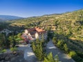 Aerial Holy Monastery of Panayia Amasgous, Monagri, Limassol