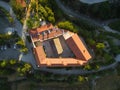 Aerial Holy Monastery of Panayia Amasgous, Monagri, Limassol