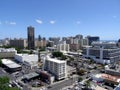 Aerial of Honolulu Ala Moana Area Royalty Free Stock Photo