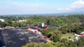 Aerial Hyperlapse Time Lapse, Drone View of Indian Military Academy IMA Dehradun India