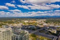 Aerial image of Bellevue Washington USA no logos