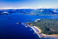 Aerial image of British Columbia, Canada Royalty Free Stock Photo