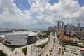 Aerial image of Downtown Miami