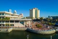 Aerial image Downtown Tampa Florida Convention Center