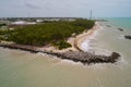 Aerial image Fort Zachary Beach Key West