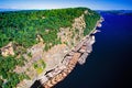 Aerial image of British Columbia, Canada Royalty Free Stock Photo