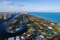 Aerial image Golden Beach FL USA