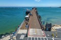 Aerial image, Harford Pier at Port San Luis harbor