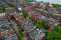 Historic architecture Boston aerial image