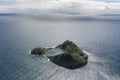 Aerial image of the idyllic islet of Vila Franca do Campo IlhÃÂ©u de Vila Franca