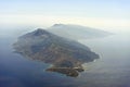 Aerial image of Ikaria Royalty Free Stock Photo