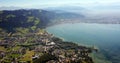 Aerial image of Lake Constance