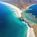 Aerial image of Lands the southernmost point of the Baja and El Arco de Cabo San Baja