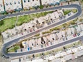 Aerial image made with drone over La Molina district.