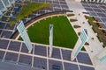 Aerial image McCormick Square Chicago