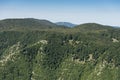 Aerial image of Monte Gemma in the region of Lazio Royalty Free Stock Photo