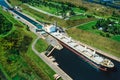Aerial image of Ontario, Canada Royalty Free Stock Photo