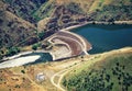 An aerial image of Oregon state, USA Royalty Free Stock Photo