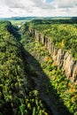 Aerial image of Ontario, Canada Royalty Free Stock Photo