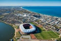 Aerial image of Port Elizabeth South Africa Royalty Free Stock Photo