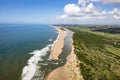 Aerial image of Richards bay South Africa