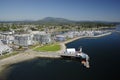 Aerial image of Sidney, Vancouver Island, BC, Canada