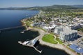 Aerial image of Sidney, Vancouver Island, BC, Canada